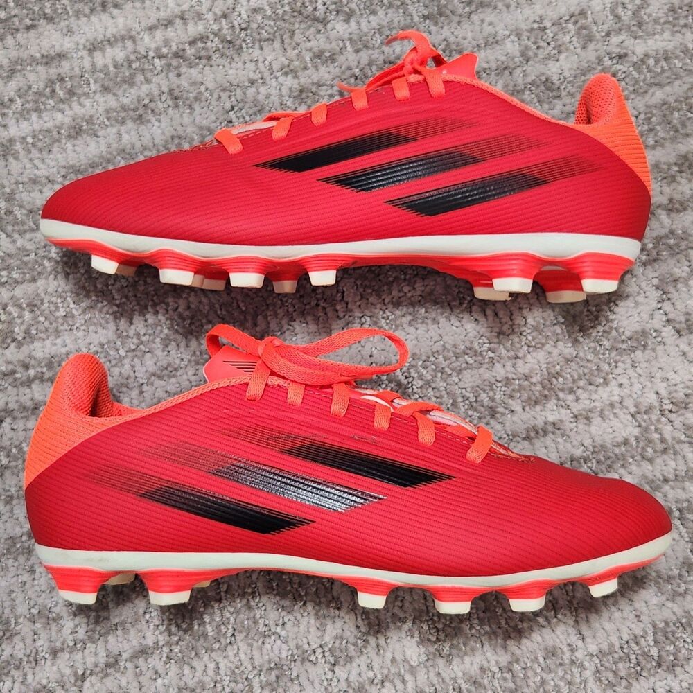 Adidas x Speedflow soccer cleats red orange size 6 men - Picture 5 of 10